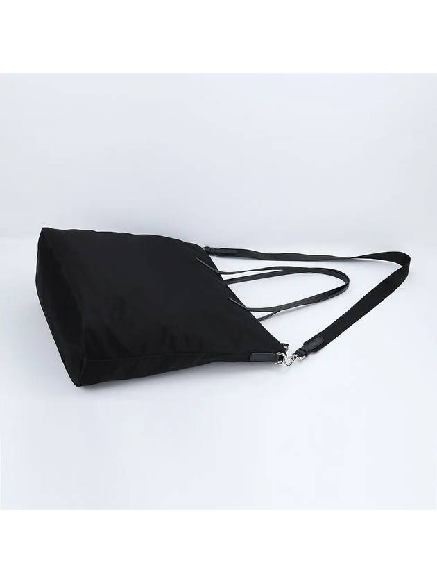 Triangle Logo Pocono Nylon Shoulder Bag Black - PRADA - BALAAN 5