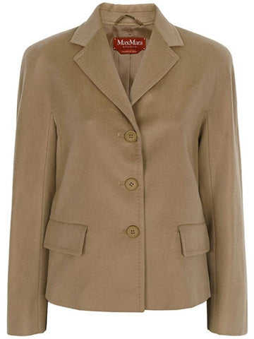 Camel Cone Wool Jacket Coat COGNE 001 00433 - MAX MARA - BALAAN 1