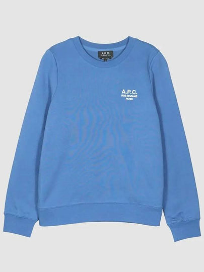 Skye Logo Sweatshirt Blue - A.P.C. - BALAAN 2