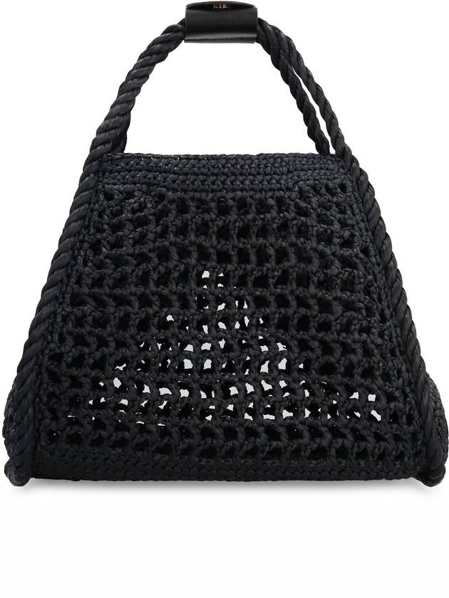 Max Mara Marine Raffia Handbag - MAX MARA - BALAAN 4