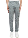 Stretch Sateen Ergonomic Cargo Straight Pants Grey - CP COMPANY - BALAAN 2