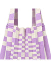 Shoulder bag grid purple - PLEATSMAMA - BALAAN 3