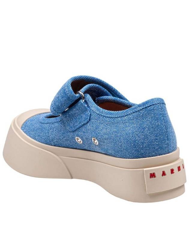 Marni Mary Jane Pablo Sneakers In Denim - MARNI - BALAAN 4