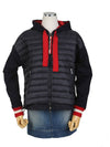 Hooded Cardigan Padded Red Navy - MONCLER - BALAAN 2