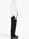 Plain Cotton Long Sleeve Shirt White - BURBERRY - BALAAN 4