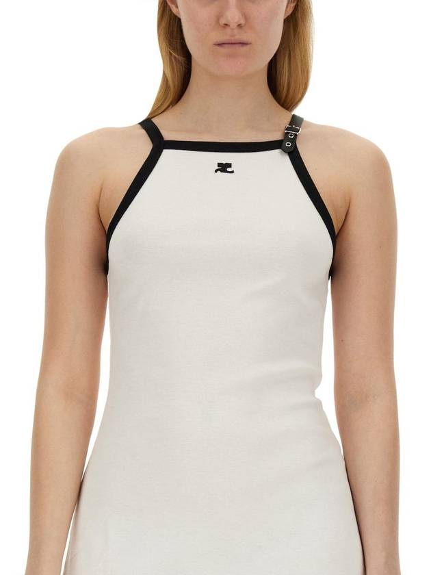 Courrèges Dress With Logo - COURREGES - BALAAN 4