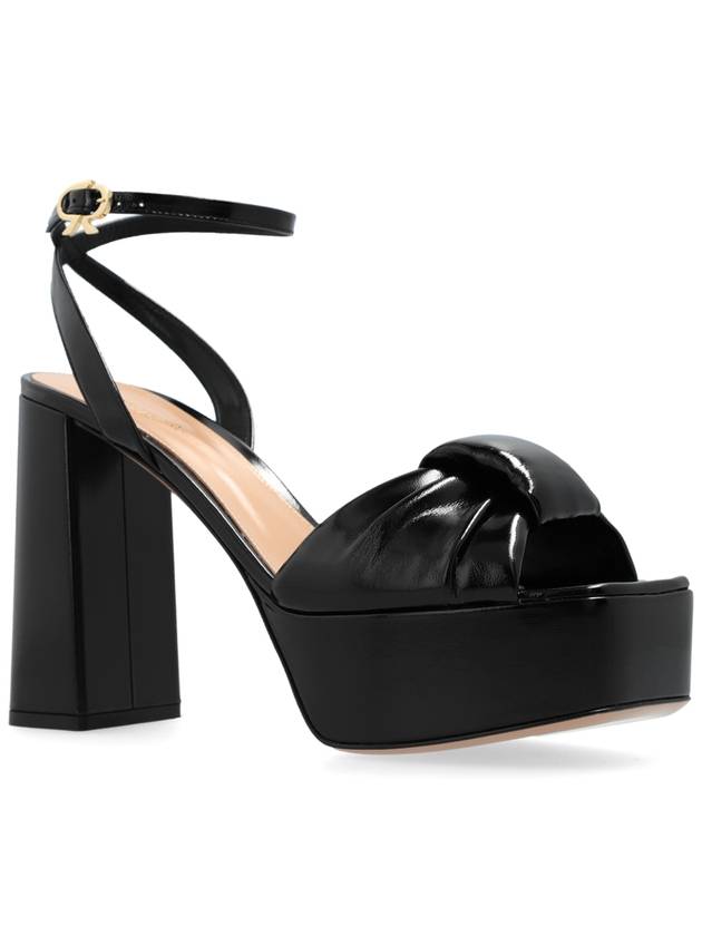 Gianvito Rossi Platform Sandals Paradi, Women's, Black - GIANVITO ROSSI - BALAAN 4