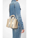 Woody Logo Small Tote Bag Blush Beige - CHLOE - BALAAN 7