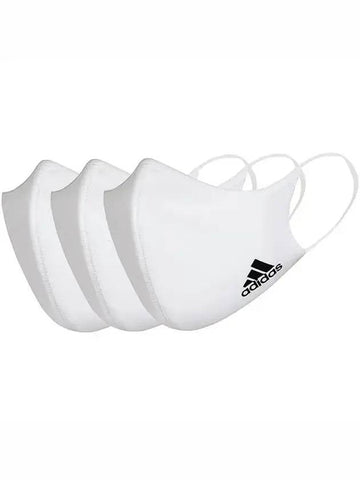 Face Cover 3 Pack Mask White - ADIDAS - BALAAN.