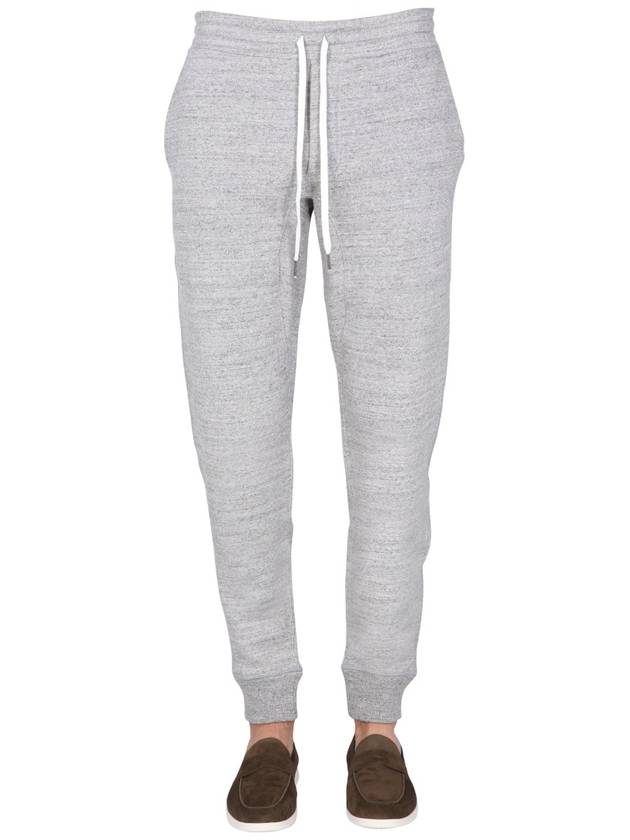 Cotton Jogger Track Pants Grey - TOM FORD - BALAAN 2