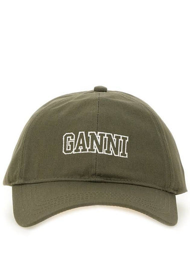 Ganni Baseball Cap - GANNI - BALAAN 1