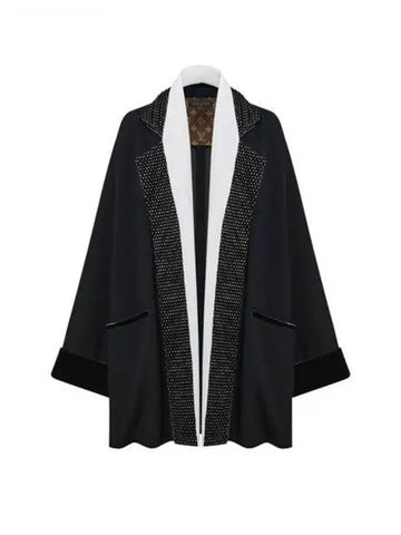 Crystal lapel robe jacket 1AC3F2 - LOUIS VUITTON - BALAAN 1