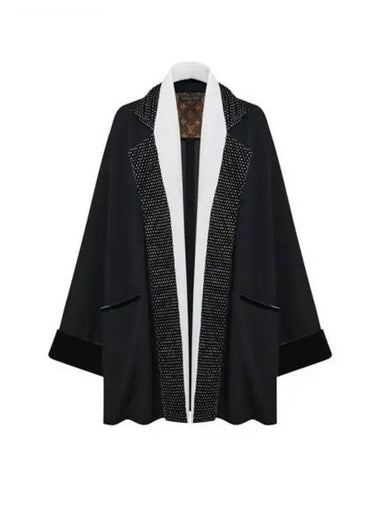 Crystal lapel robe jacket 1AC3F2 - LOUIS VUITTON - BALAAN 1