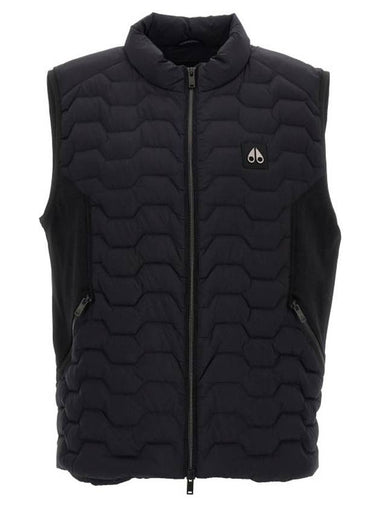 Granite Hybrid Down Vest Black - MOOSE KNUCKLES - BALAAN 1