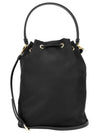 Duet Re-Nylon Bucket Bag Black - PRADA - BALAAN 3