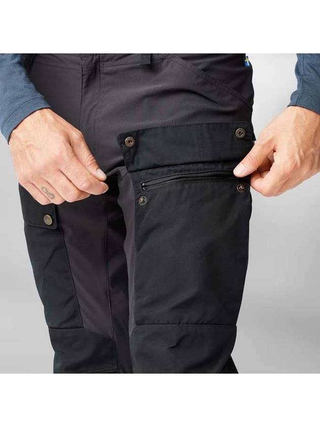 Cap trousers men's hiking pants regular fit KEB TROUSERS M F87176 - FJALL RAVEN - BALAAN 6