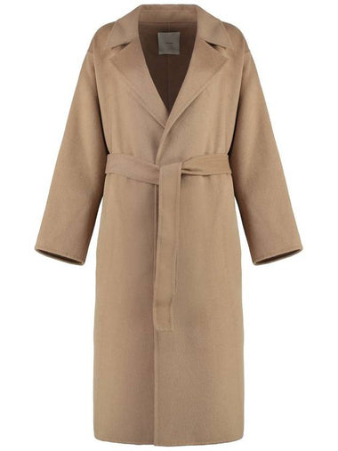 Calvin Klein Wool Long Coat - CALVIN KLEIN - BALAAN 1