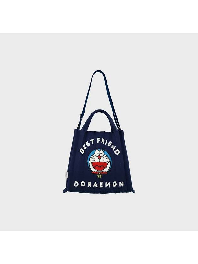 Doraemon edition twoway cross bag navy - PLEATSMAMA - BALAAN 4