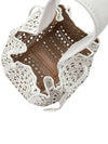 Rose Marie 16 Punching Bucket Bag White - ALAIA - BALAAN 6