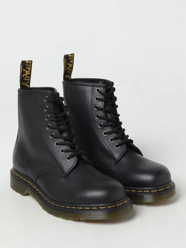 Dr Martens 1460 Nappa Leather Work Boots Black - DR. MARTENS - BALAAN 3