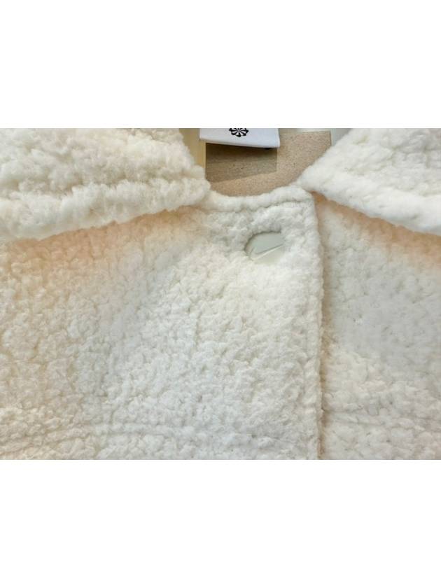 Fleece Jacket FB8708 113 Cream Ivory WOMENS L XL Asian Fit - NIKE - BALAAN 4