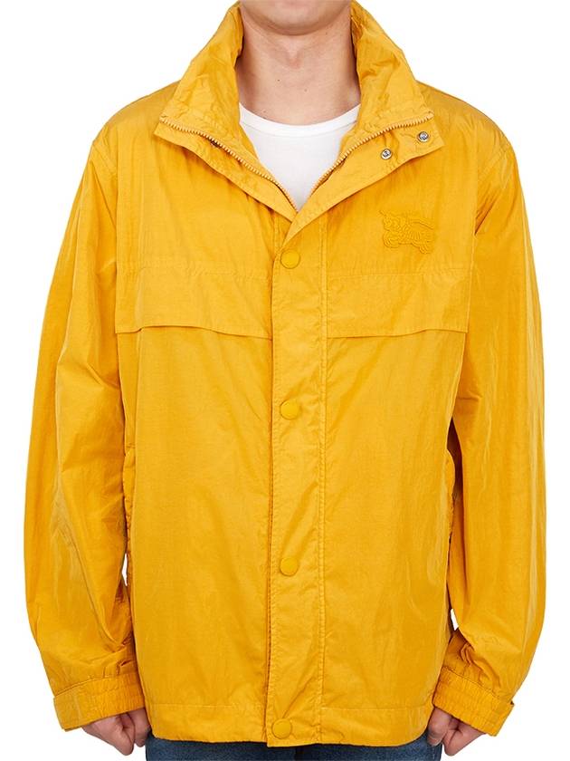 EKD Applique Nylon Windbreaker Yellow - BURBERRY - BALAAN 3