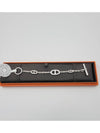 Blue Stone Bracelet Silver Chandal - HERMES - BALAAN 10