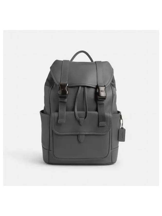 League Flap Wrap Backpack CU072 CHR - COACH - BALAAN 1