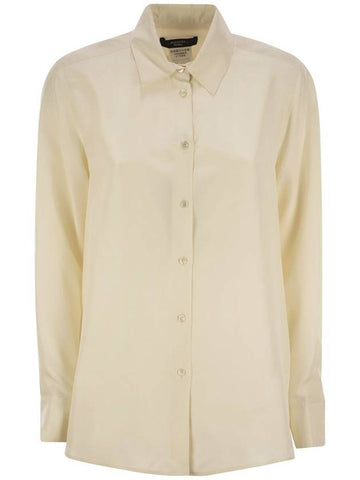 ALMINA - Washed pure silk shirt - WEEKEND MAX MARA - BALAAN 1