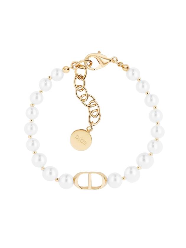 30 Montaine White Pearl Bracelet Gold - DIOR - BALAAN 2