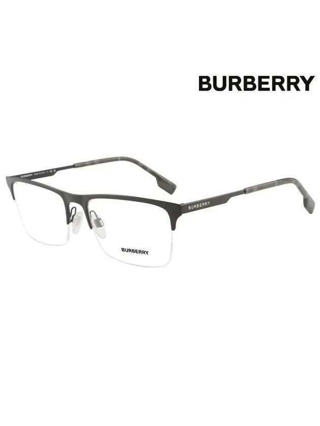 Rectangle Metal Eyeglasses Black - BURBERRY - BALAAN 3