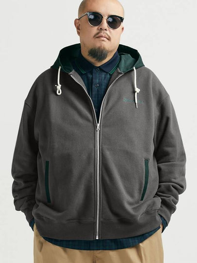 City Ground Block Hooded Zip-Up Gray - BOOVOOM - BALAAN 2