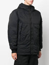 Opaque Nylon Twill Down Padded Black - STONE ISLAND - BALAAN 3