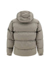 41419 Nylon Metal Econyl Hooded Down Jacket Grey - STONE ISLAND - BALAAN 3