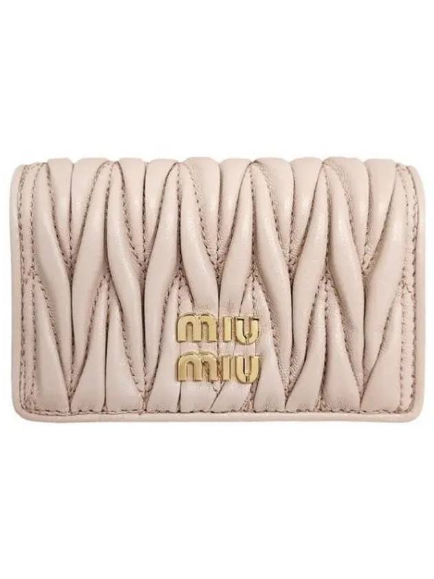 Madras logo leather wallet 39743445 1094905 - MIU MIU - BALAAN 1