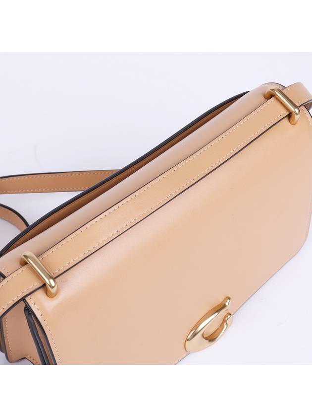 C gold logo beige bandit shoulder bag - COACH - BALAAN 6