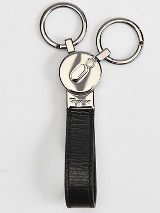 Ferragamo 588993 Revival Keyring Black 669847 - SALVATORE FERRAGAMO - BALAAN 2