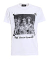 Bad News Scout Printing Short Sleeve T-Shirt White - DSQUARED2 - BALAAN 1