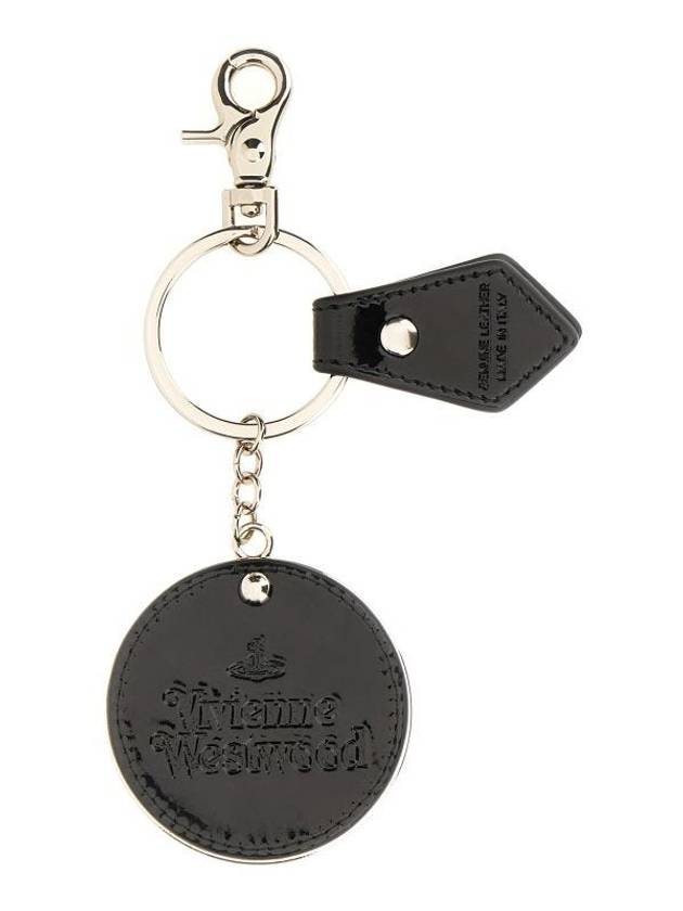 Shiny patent mirror keyring - VIVIENNE WESTWOOD - BALAAN 2