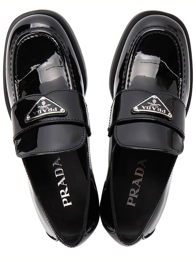 Patent Leather Loafers Black - PRADA - BALAAN 3