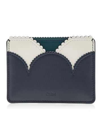 Linda Card Wallet Navy - CHLOE - BALAAN 1