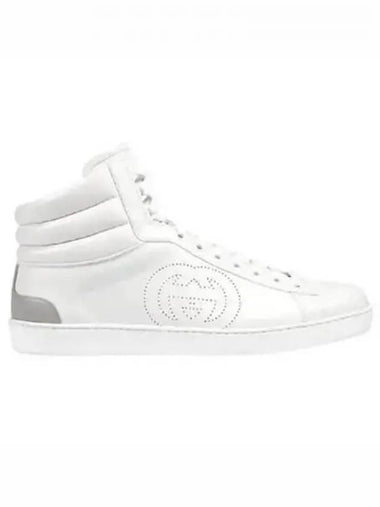 Leather high top men s sneakers 270022 - GUCCI - BALAAN 1