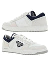 Downtown Re-Nylon Low Top Sneakers White - PRADA - BALAAN 2