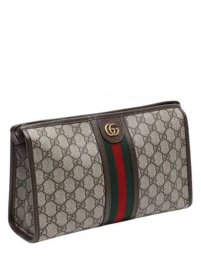 Ophidia GG Clutch Bag Beige Ebony - GUCCI - BALAAN 2