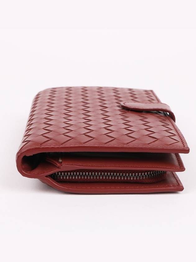 Intrecciato brown mesh long wallet - BOTTEGA VENETA - BALAAN 5