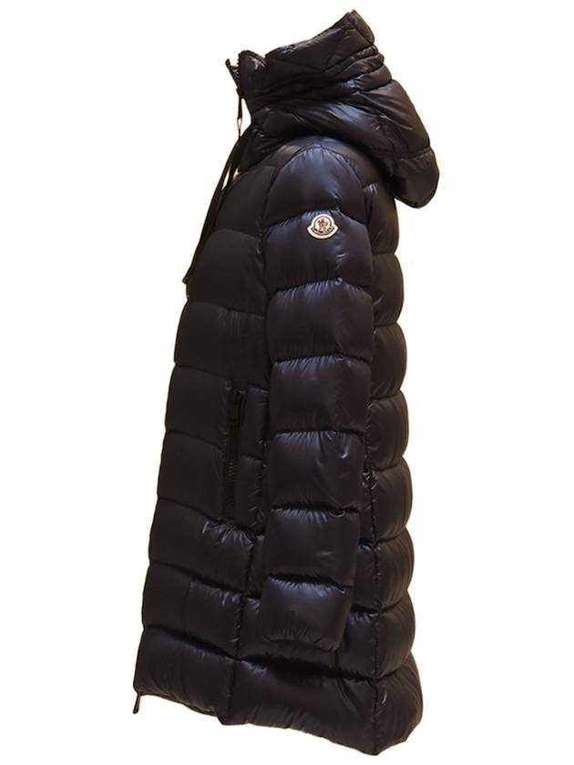 Women s SUYEN hood long padded navy - MONCLER - BALAAN 3