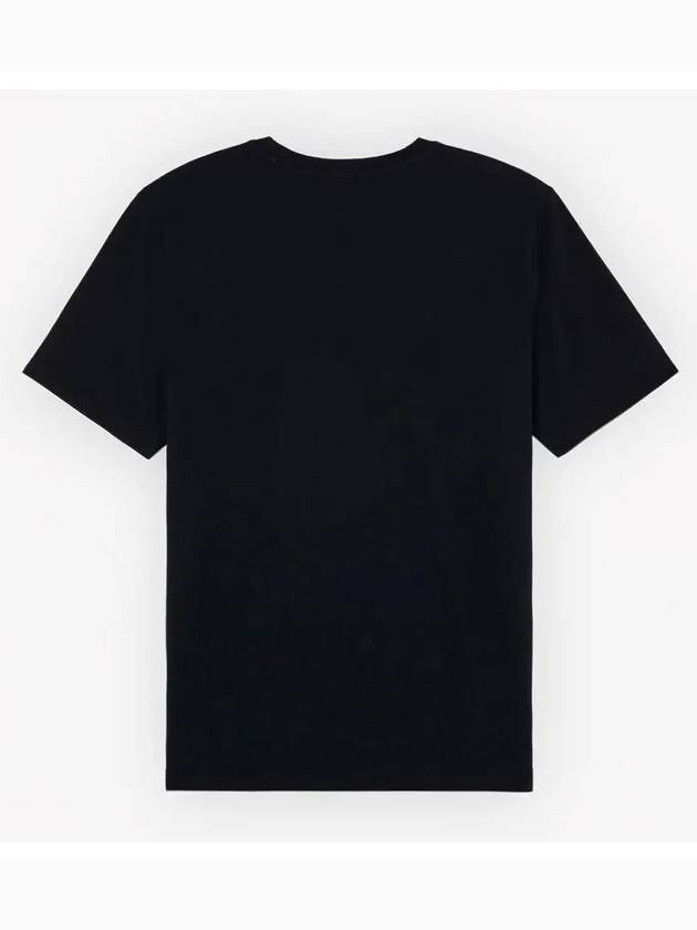 Speedy Fox Patch Comfort Short Sleeve T-Shirt Black - MAISON KITSUNE - BALAAN 3