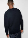 All Right Fox Patch Sweatshirt Navy - MAISON KITSUNE - BALAAN 4