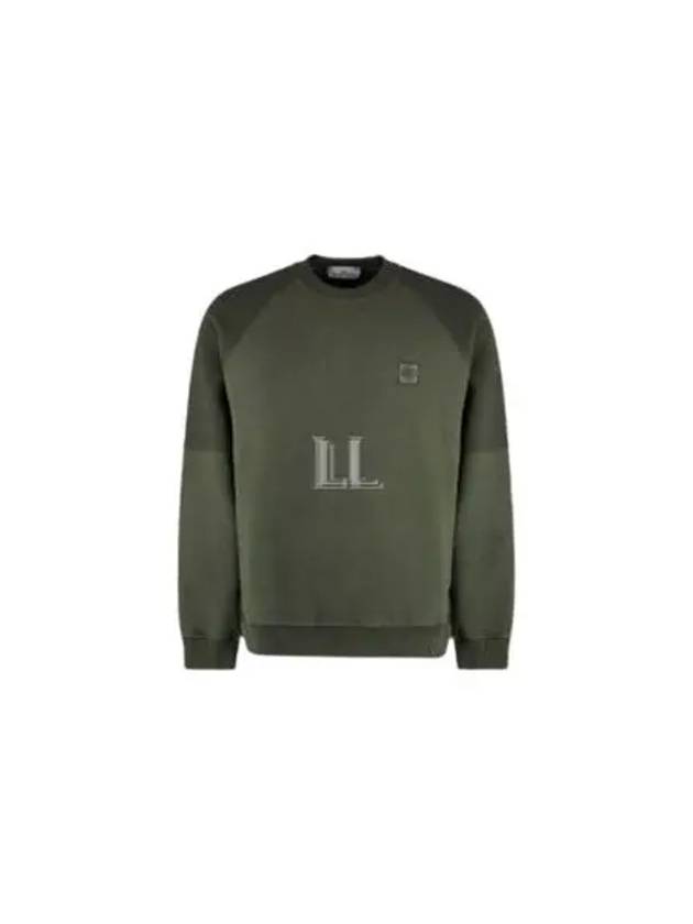 Compass Patch Knit Top Green - STONE ISLAND - BALAAN 2