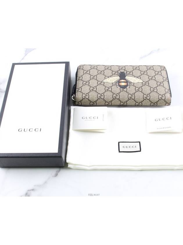 bee zipper long wallet - GUCCI - BALAAN 2